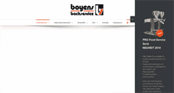 Desktop Screenshot of boyensbackservice.de